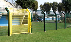 Cancello per campo sportivo linea sport