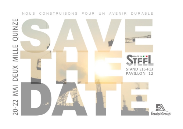 Nuova Defim avec Feralpi sur le Salon Made in Steel 2015