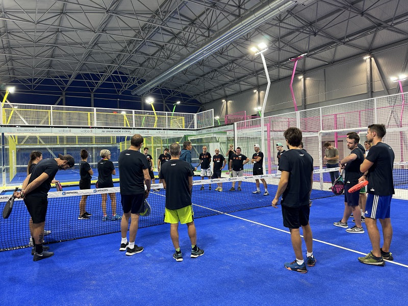 Torneo di padel intraziendale Nuova Defim e Caleotto