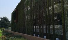 Nuovadefim Orsogril, the vertical garden at the back of the Energy Park in Vimercate