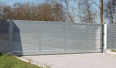 Talia sliding gate granting privacy and design