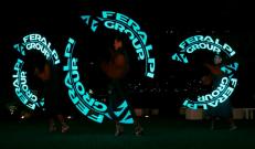 Led Graphic Show: the Feralpi Group logo