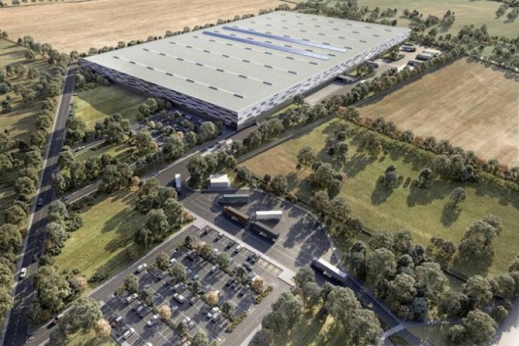 Panoramica dell'intero polo logistico EST.35 Milano con Recintha NL