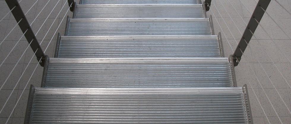 Gegrillte Stufen für Antivertigo-Treppen Antivertigo System