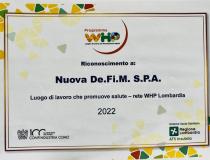 Nuova Defim SpA | Luogo di lavoro che promuove salute - rete WHP Lombardia